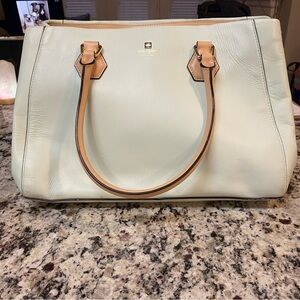 Large Mint Green Kate Spade Purse
